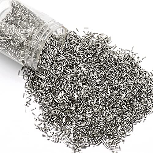 500G perni di lucidatura in acciaio per supporti magnetici Tumbler lucidatore strumenti per gioielli finitura rotante aghi per lucidatura in acciaio inossidabile (1,0 x 10 mm)