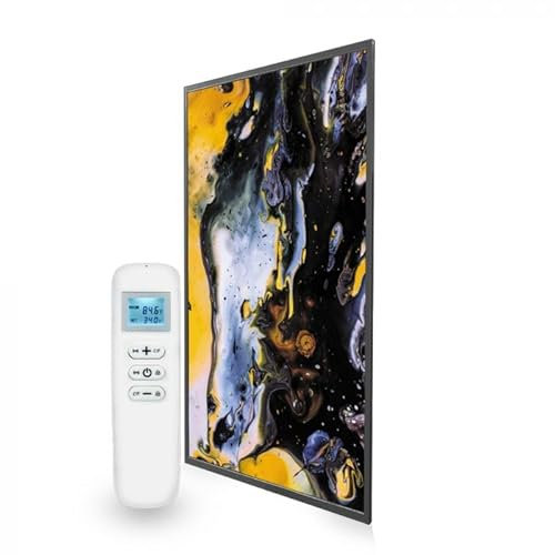 Mirrorstone Emmeline 900W Smart Wi-Fi Infrared Picture Heater, Electric Heating Panel, Low Consumption Home Living Room
