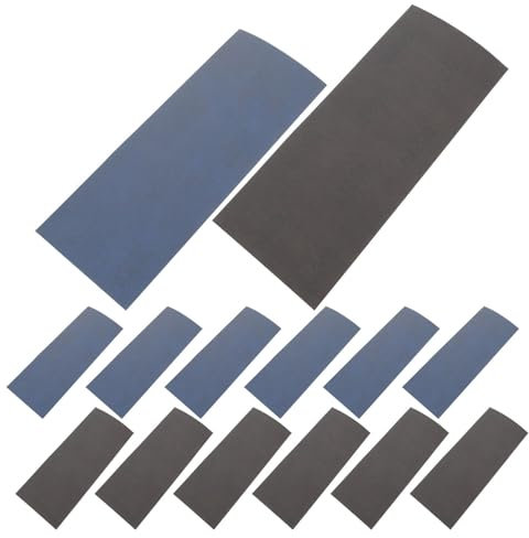 Veemoon 36blätter Und Trockenschleifpapier Schleifpads Für Metall Und Möbel Langlebige Sandpapierblätter Siliziumkarbid Für Polieren Und Finishing