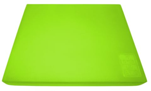 ATC Handels GmbH Balance Pad in diversi colori: cuscino d'equilibrio, cuscino di equilibrio, tappetino di coordinazione (verde mela)
