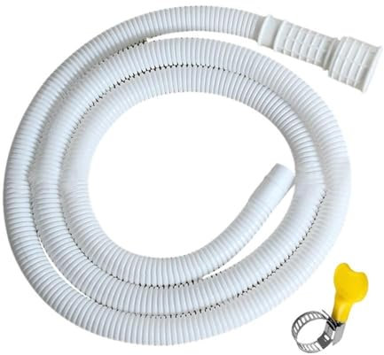 GHJ567RE Dehumidifier Drain Hose Flexible Large Diameter Water Outlet Pipe Leak-proof Thicken Dishwasher for faucet Pipe For Air Conditioners(2 meters)