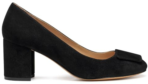 Geox Femme D Virnilisa 65 Escarpins, Noir, 39 EU