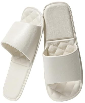 SJTJSPX Sliders Women Men，Non-Slip foldable indoor House Shoes Shower slippers bathroom beach swimming Spa Travel Guest Sandals