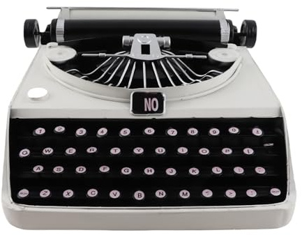 Modèle de Dactylographie Vintage Modèle de Machine à écrire Rétro à la Main