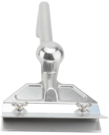 NINESHE Stainless Steel Griddle Scraper, Replaceable Blade System, Flat Top Grill Accessories for Grills, Flat Top Grills, Food Trucks and Home Kitchens