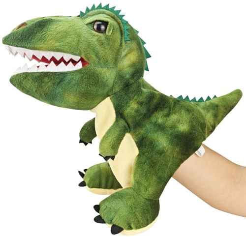 YANGUN Dinosaurier Handpuppen, Dinosaurier Puppen für Kinder, Dinosaur Hand Puppets, Dinosaurier Kuscheltiere, für Mädchen Jungen Geschenke für Geburtstag, Weihnachten