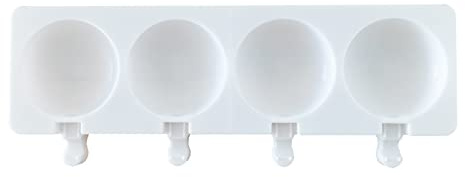 Moule à crème glacée en silicone de forme ronde, moule à sucettes, moule à sucettes, moule en silicone pour la cuisson de gâteaux, chocolat, non toxique de qualité alimentaire