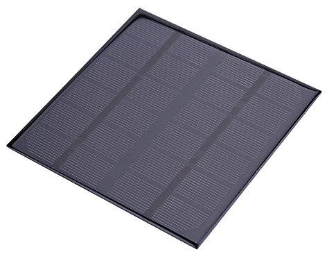 Solarpanel Silikon 6 V 20 W – Netzteil monokristallines Silizium 3 W – Akku-Ladegerät für Außenleuchte
