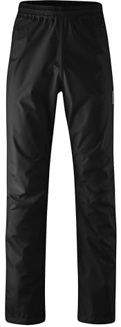 Gonso Save Pants, Lange Unisex Allwetter-Regenhose für Herren und Damen, Wasserdicht bis 10.000 mm & Winddicht, G-Tex, Weite Passform, PFC-frei