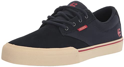 Etnies Men's Jameson Vulc Skate Shoe, Navy/RED, 7 UK