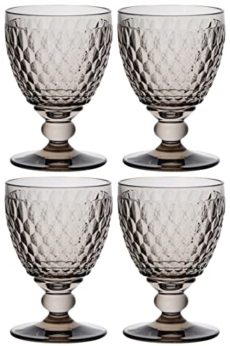 Villeroy & Boch Boston Coloured 4er Set Rotweinglas rauchglas