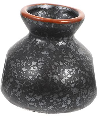 VICASKY Kleiner Zahnstocherhalter Keramik Handwerk Dekorativer Blumenbehälter Für Restaurant Schreibtisch Vasen Blumendekoration