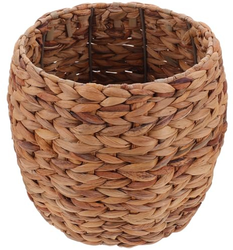 Healeved Pflanzkorb aus Seegras für den Innenbereich, für den Innenbereich, Aufbewahrung von Kleinteilen, gewebtes Seegras, Geflecht-Pflanzgefäß, Blumentopf, 20 cm