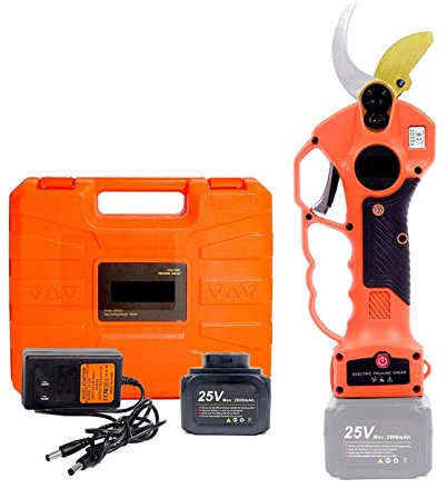 Poda de Barra Telescópica de 25V 40 Mm, Poda de Sierra de Cadena de 5 Pulgadas, Poda de Bonsái, WBELMVWV, Tijeras grandes,