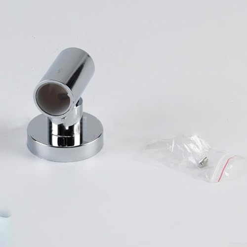 Kompatibel mit 25 mm Wandstangenhalterungen, ABS-Wandhalterung für Duschstange