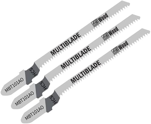 Multiblade Stichsägeblatt, für Holz, 83mm, Extra schmal, splitterfrei, 3 Stück