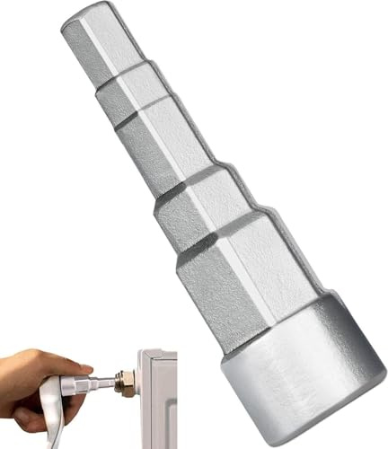 BAAQII Stufenschlüssel, Heizkörper-Spudschlüssel, 1,27 cm (1/2 Zoll), Ventile, Laschen, Nippel, Tankanschlüsse