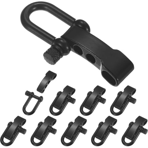 TIXIPEM Paracord Bracelet Shackle Buckle Adjustable Shackle Use for Survival Bracelets Belt & Outdoor Rope