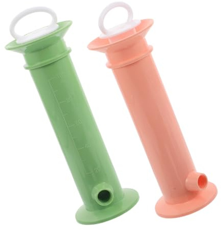 KAILIKETIY 2stücke Lebensmittelversiegeler Für Babynahrungsbeutel Füller Für Babyfütterung Tragbar Für Püree Und Andere Babynahrung Aus Pp-material Kompaktes Zubehör Für Unterwegs