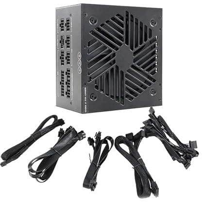 Zkydhbd 180-240V 750W Stromversorgung Für Computer Grafikkarte Mining Miner Netzteil Mit Ruhigem Kühllüfterzubehör PC