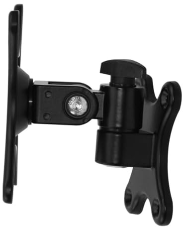 NUOBESTY Aluminum Alloy Tv Wall Mount Bracket Rotation Screen Rack Tv Support for Monitors Space-saving Wall Mount with Cable Management for Home and Commercial Use