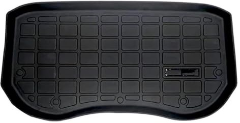 Antirutschmatte Auto Für Tesla Für Model 3 2021 2022 Kofferraummatte wasserdichte Schutzmatte Vorderen Kofferraumboden(Front Box mat)