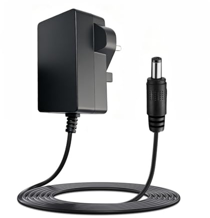 Henry Numatic Charger, VOQIGTE Replacement Charger for Henry Quick 915242 Hen100 Hetty NQ100 Henry Quick Pet 915243 916634 Cordless Stick Vacuum Cleaner Mains Power Supply AC Adapter Charging Cable