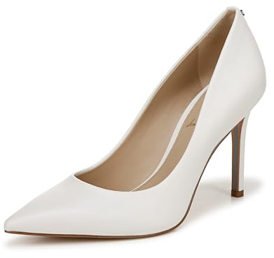 Sam Edelman Women's Hazel Pump, Bright White, 9.5