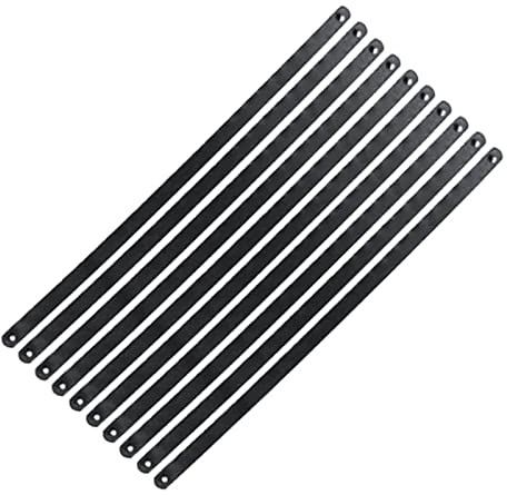 Dapetz ® Junior Hacksaw Blades 6 inch, High Speed Steel Grounded Medium Teeth, 10Pcs Professional 150mm Bi-Metal Steel Mini Sabre Saw Combo Wood & Metal Cutting fits Made