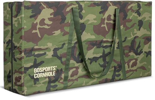 GoSports Hochwertige Cornhole Tragetasche (reguläre Größe oder Heckklappengröße)