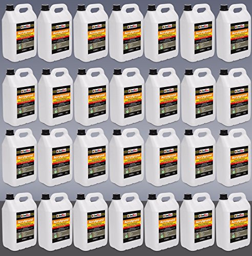 Isolbau Acrylgrund - Wasserverdünnbares Grundiermittel für eine professionelle Grundierung Innen & Außen - 140 Liter (28 x 5 L)