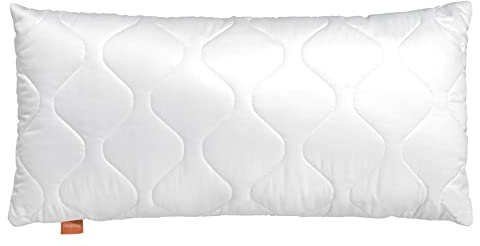 sleepling 196765 Oreiller Extra Ferme | Remplissage 600 GR. | Fabriqué en UE | Lavable jusqu'à 60 degrés | Oekotex 100 | 40 x 80 cm, Blanc