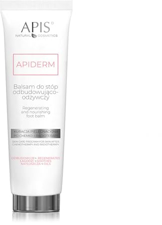 APIS APIDERM Bálsamo Constructivo para Pies con Extracto de Tarabaum, Avena, Lino y Aloe, con Vitaminas A y E, D-pantenol y alantoína, Alivio y Regeneración | 100 ml