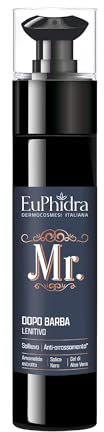 Euphidra - Mr. Dopo Barba Lenitivo, Balsamo Ultra Leggero e Rinfrescante, Lenisce e Idrata la Pelle Sensibile, Formula con Ingredienti Naturali, 50 ml
