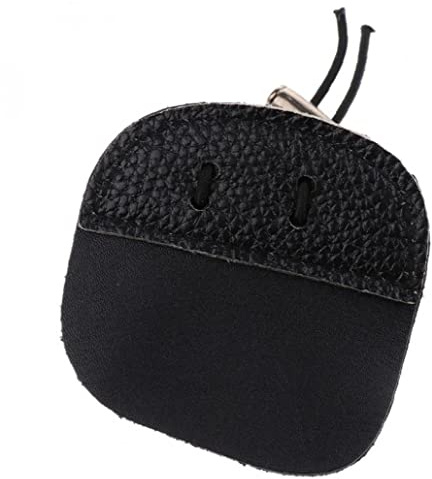 Zonster Bogenschießen Leder Finger Tab Shooting Tabs Finger Saver Protect, Handgemachte Finger Schutz Wache Für Schießen Praxis Gear & Recurve Bow Pfeil