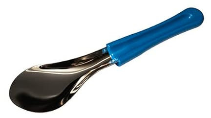 SENO & SENO | Spatola in Acciaio Inox per Gelateria, Pasticceria e Cioccolateria | Manico in Plastica | Dimensione cm. 26 | Lavabile anche Lavastoviglie