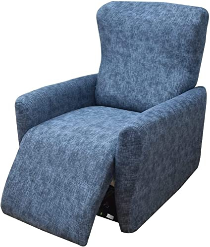 Yekuhe Sesselschoner für Relaxsessel Mit Seitentasche, Fernsehsessel Bezug Stretch Husse Relaxsessel Sesselbezug Stretch 1 Sitzer rutschfest Armlehnenschoner für Zuhause Wohnzimmer (Color : #23)