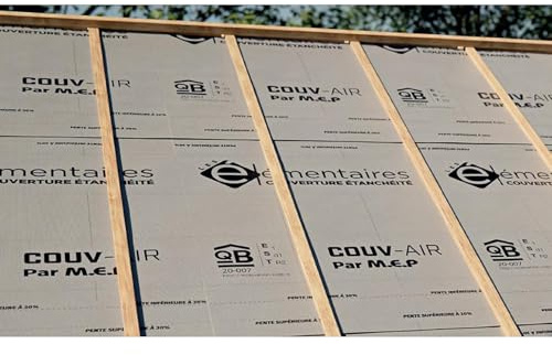 LES ELEMENTAIRES Ecran de sous toiture HPV R2 1.50 m x 50m - Accessoires charpente couverture et étanchéité