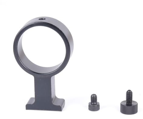 Mikroskop-Zubehör-Kit Industriekamera kleiner Ständer 42 mm Spiegelhalter Monokular kleiner Objektivklemmring Objektiv fester Montagering Mikroskopische Objektträger