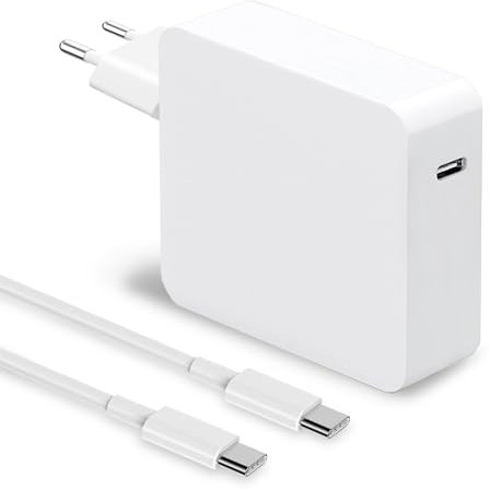 Ladegerät für MacBook Pro 100 W, schnellladegerät, kompatibel mit Mac Book Pro 13 14 15 16 Zoll für Typ C 96 W 87 W 61 W 30 W 29 W USB C Ladegerät für alle Laptops und Mobiltelefone USB C