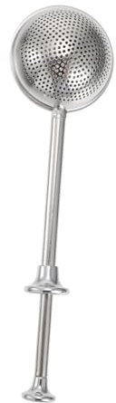 DECHOUS Retractable Stainless Steel Tea Infuser and Flour Sifter 2-in-1 Multifunctional Tea Strainer Fine Mesh Filter for and Baking