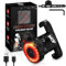 JDM Group - Luz Trasera Bicicleta Potente LED - Recargable USB - con Sensor de Freno Inteligente y Auto On/Off - 300 Lumenes de Alto Brillo - 5 Modos - Impermeable y Batería De 450 mAH