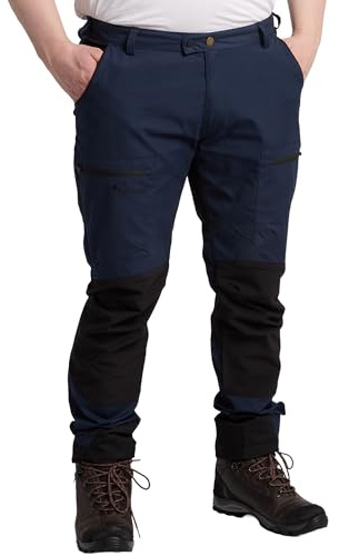 Pinewood Outdoorhose Herren Caribou TC, robuste Wanderhose Herren mit 4 Wege-Stretch, Ventilation & vielen praktischen Taschen