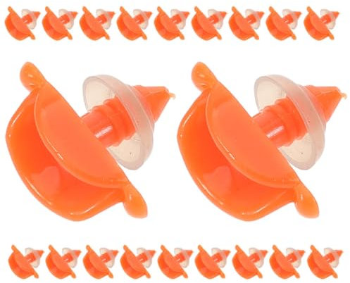 SUPVOX 20 Piezas Accesorios para Picos de Pato DIY Kit de Reemplazo de Boca de Juguete para Muñecas de Pato