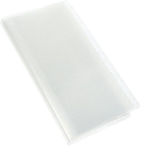 Concert Ticket Album and Business Card Holder Book, White