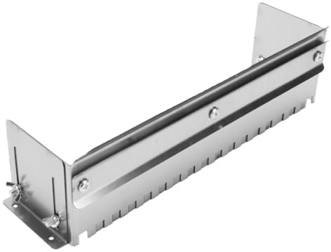Plyisty Paleta con Muescas Ajustable, Esparcidor Adhesivo para Azulejos Telescópico de Acero Inoxidable de 16 a 31,5 Pulgadas, con Muescas Cuadradas de 12 Mm, para Instalación de Azulejos en Pisos y