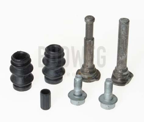 BUDWEG CALIPER 169153 Kit manicotti di guida Pinza freno Compatibilità con PEUGEOT 206 2 volumi/Coda spiovente 2A/C 206+ Hatchback 2L, 2M, OPEL Corsa D Hatchback S07, FIAT 500 312, MERCEDES-BENZ