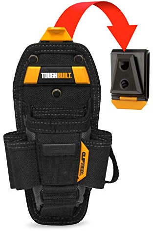 ToughBuilt Technician 7 Pocket Pouch,Black,Medium