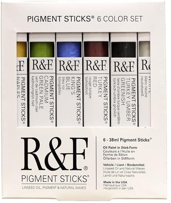 R&F Pigment Sticks Introductory Set of 6 (2810)