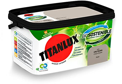 Titanlux Biosostenible pintura para paredes Blanco Roto 4L